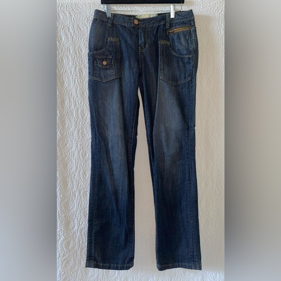 New London Amoureusement By Anthony Frym Relaxed Straight Leg Jeans - Picture 3 of 14
